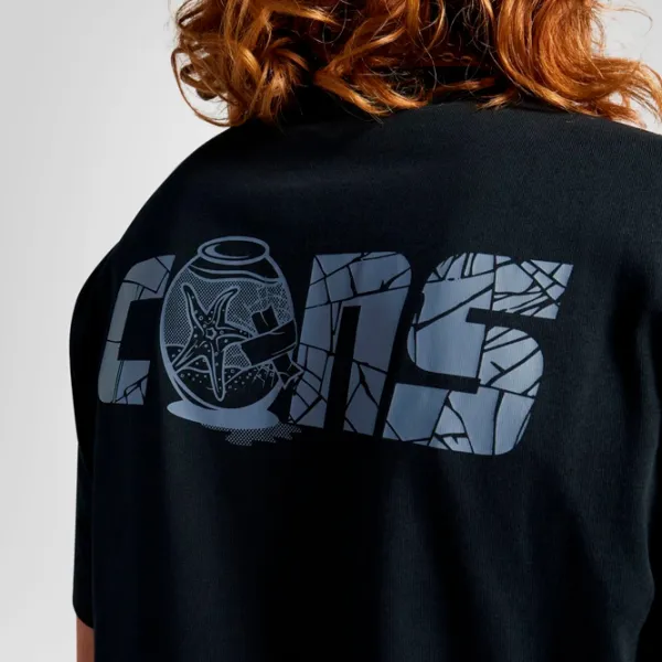 Tricou pentru bărbați Converse Cons Fishbowl Tee 100% bumbac/ Black photo 4 Tricou pentru bărbați Converse Cons Fishbowl Tee 100% bumbac/ Black photo 4