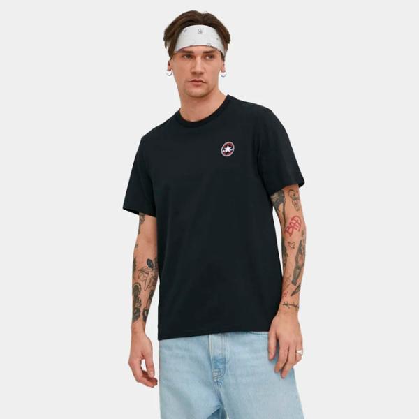 Tricou pentru bărbați Converse Mini Chuck Patch Tee 100% bumbac/ Black photo 2 Tricou pentru bărbați Converse Mini Chuck Patch Tee 100% bumbac/ Black photo 2
