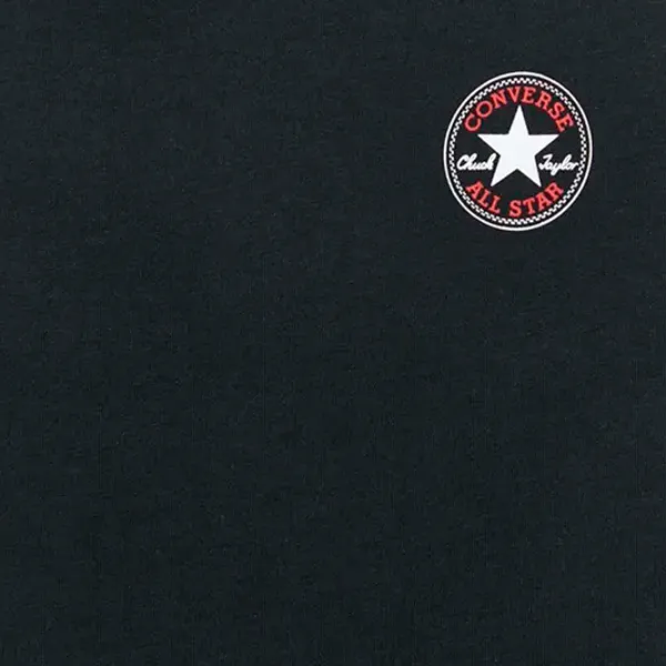 Tricou pentru bărbați Converse Mini Chuck Patch Tee 100% bumbac/ Black photo 4 Tricou pentru bărbați Converse Mini Chuck Patch Tee 100% bumbac/ Black photo 4