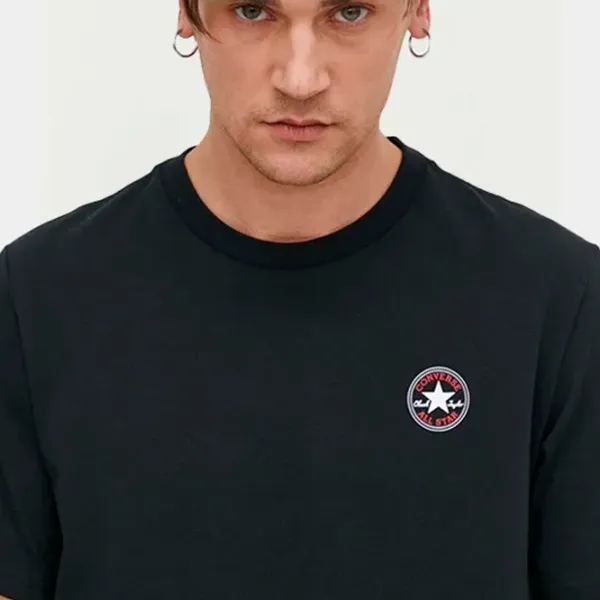 Tricou pentru bărbați Converse Mini Chuck Patch Tee 100% bumbac/ Black photo 5 Tricou pentru bărbați Converse Mini Chuck Patch Tee 100% bumbac/ Black photo 5