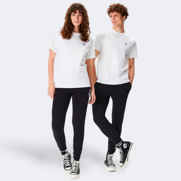 Футболка унисекс Converse Mini Chuck Patch Tee 100% хлопок/ White photo 5