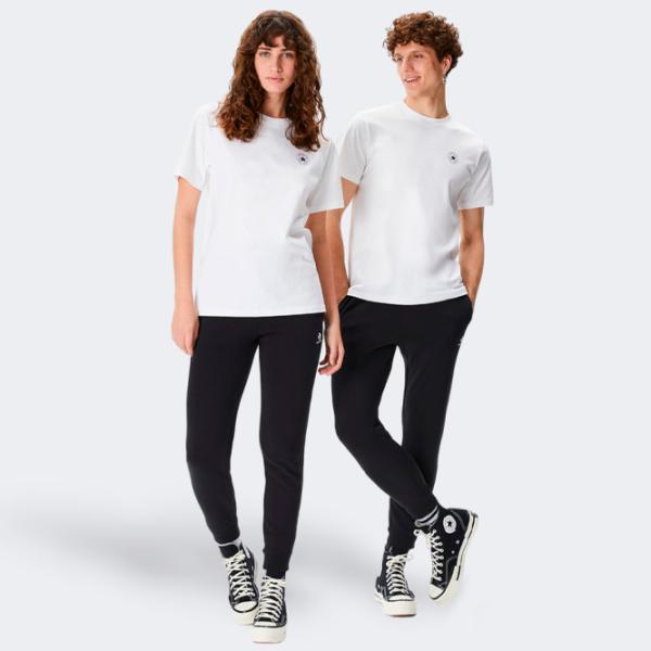 Футболка унисекс Converse Mini Chuck Patch Tee 100% хлопок/ White photo 5