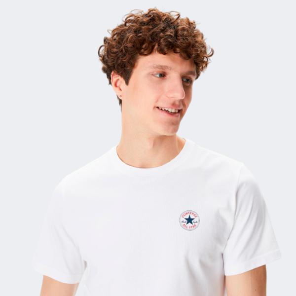 Футболка унисекс Converse Mini Chuck Patch Tee 100% хлопок/ White photo 4 Футболка унисекс Converse Mini Chuck Patch Tee 100% хлопок/ White photo 4