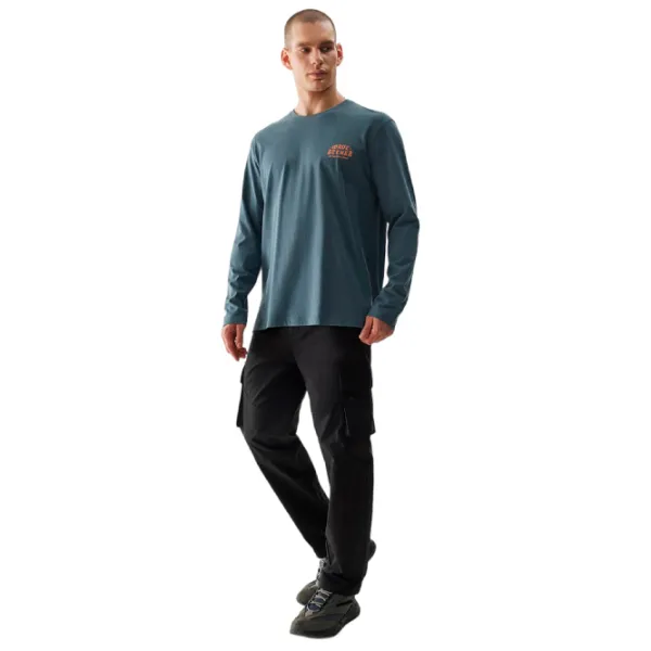 Спортивные брюки для мужчин 4F 4FWSS24TTROM654 S/ Black photo 4