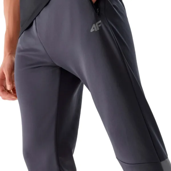 Pantaloni sportivi pentru bărbați 4F 4FWSS24TFTRM670 XXL/ Gray photo 3