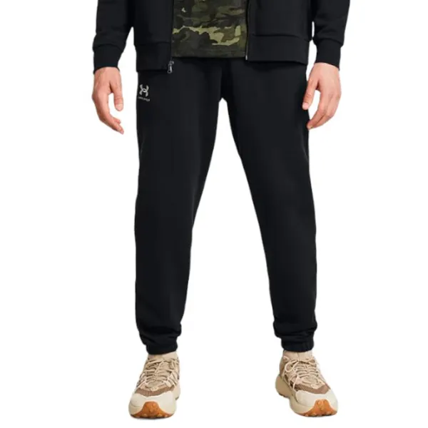 Pantaloni sportivi pentru bărbați Under Armour Essential Fleece 1373882-001 XL/ Black photo 1