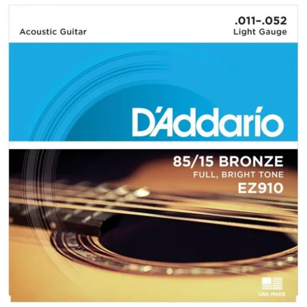 Coardă D'Addario EZ 910 Silver/ Bronz photo 1