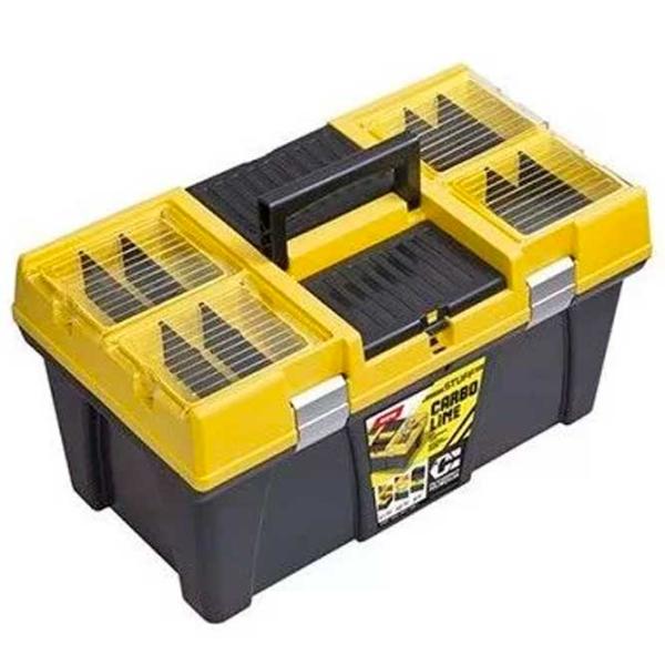 Toolbox INGCO Carbon Semi Profi 26 Aluminiu photo 1