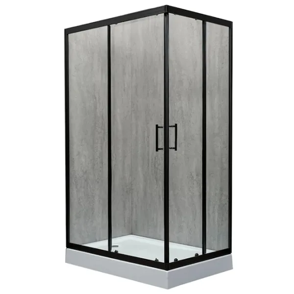 Душевая кабина Manopera Europe EU410L/ BL  photo 1
