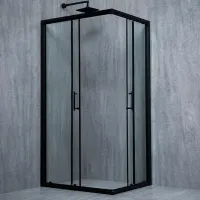 Душевая кабина Manopera Europe EU410L/ BL photo 2