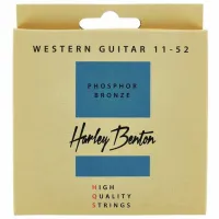 Coardă Harley Benton HQS WE 11-52 PB Silver/ Nichel