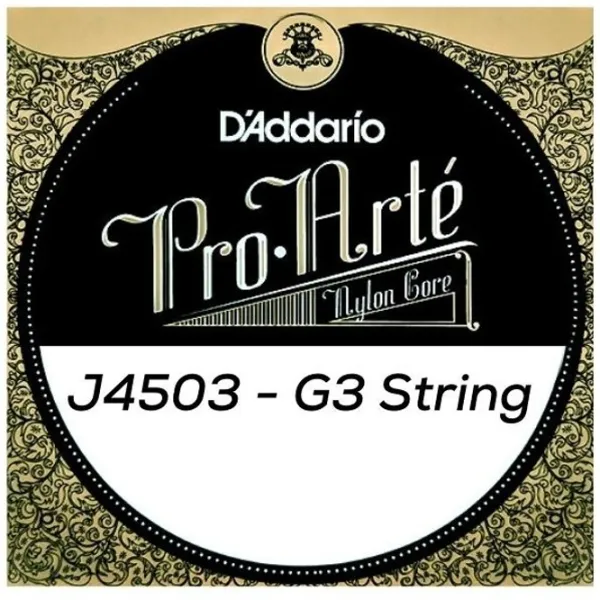 298309 DADDARIO J4503 - Coarda Sol pentru Chitara Clasica Silver/ Nailon photo 1