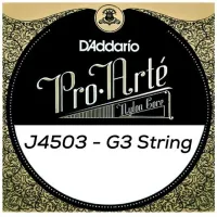 298309 DADDARIO J4503 - Coarda Sol pentru Chitara Clasica Серебристый/ Nailon