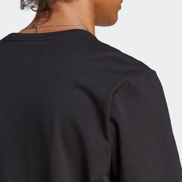 Tricou pentru bărbați Adidas Essentials Single Jersey Embroidered Small Logo 100% bumbac/ Black photo 6