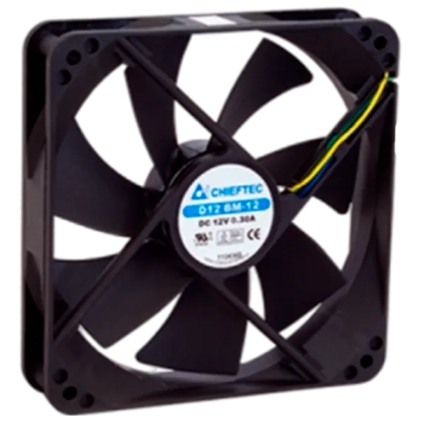 Ventilator de carcasă Chieftec ZF-1225PWM Hidrodinamic/ 1650 rpm photo 1