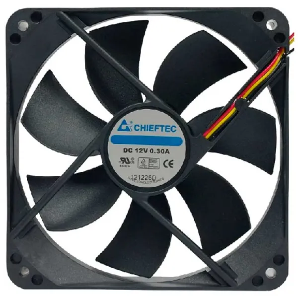 Ventilator de carcasă Chieftec ZF-1225PWM Hidrodinamic/ 1650 rpm photo 4