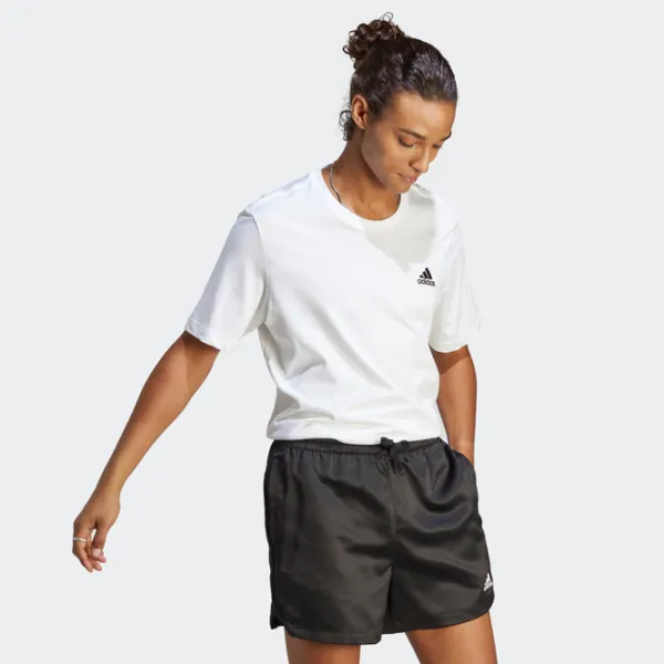 Tricou pentru bărbați Adidas Essentials Single Jersey Embroidered Small Logo 100% bumbac/ White photo 5