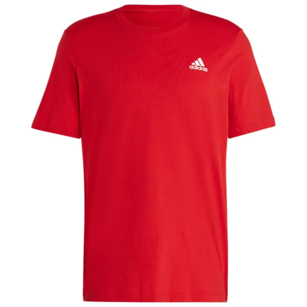 Футболка для мужчин Adidas Essentials Single Jersey Small Logo Tee 100% хлопок/ Красный photo 1