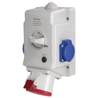 Priză Scame 513.32572DFS 346 - 415 V/ Type DIN/ Gray