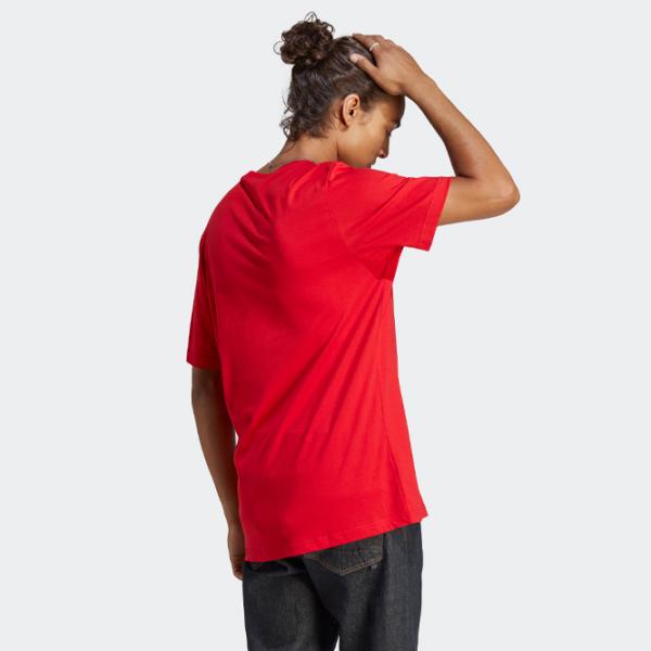 Футболка для мужчин Adidas Essentials Single Jersey Small Logo Tee 100% хлопок/ Красный photo 3