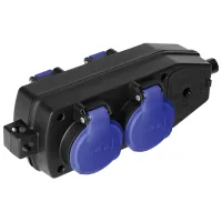 Мобильная розетка ORNO ORAE13237GS 220 - 240 В/ Type-E/ Black