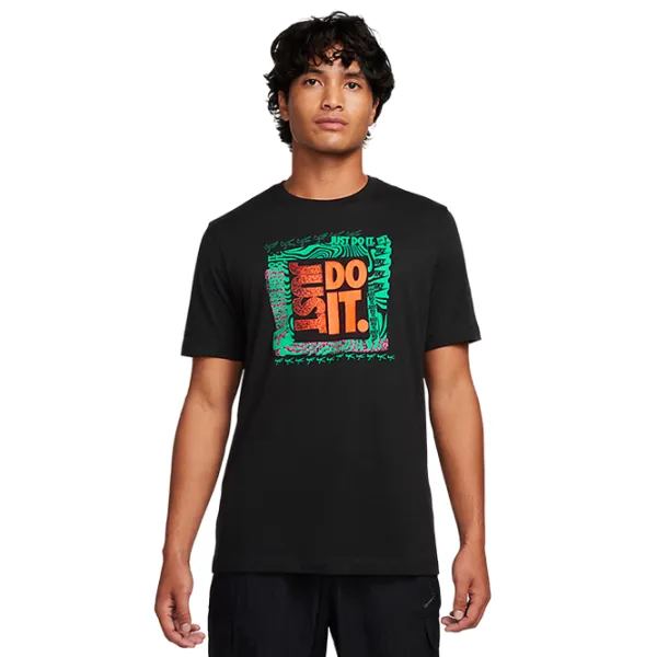 Футболка для мужчин Nike U Nsw Tee Brandriff Jdi 100% хлопок/ Black photo 1