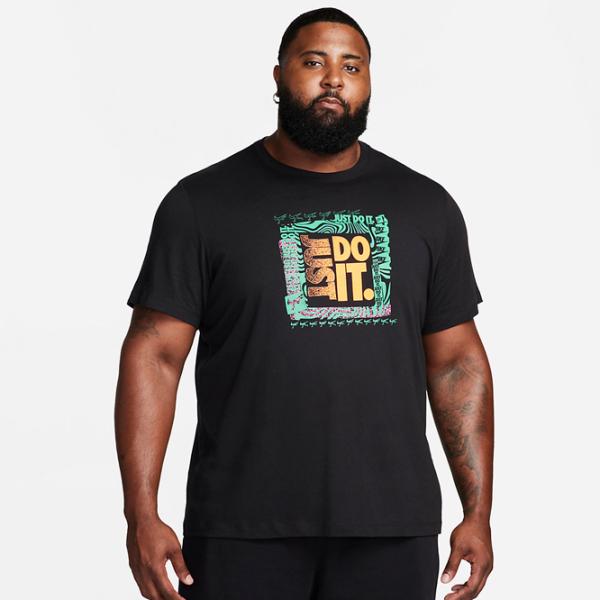 Футболка для мужчин Nike U Nsw Tee Brandriff Jdi 100% хлопок/ Black photo 5