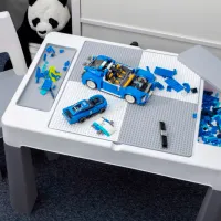 Set de mobilă pentru copii Tega Baby MULTIFUN ECO Gray / unisex photo 4