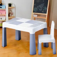 Set de mobilă pentru copii Tega Baby MULTIFUN ECO Gray / unisex photo 5