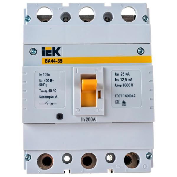 Întrerupător automat IEK SVA4410-3-0200 Putere/ 200 A photo 2 Întrerupător automat IEK SVA4410-3-0200 Putere/ 200 A photo 2