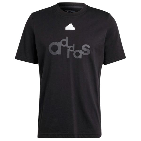 Tricou pentru bărbați Adidas Bl Sj T Q1 Gd 100% bumbac/ Black photo 1