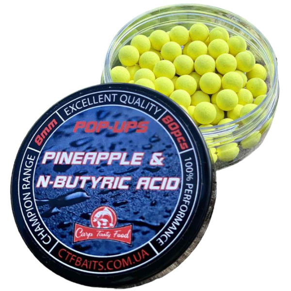 Слоеное тесто Carp Tasty Food Tasty Food Pineapple N Buturic acid Ананас/ 6 мм photo 1 Слоеное тесто Carp Tasty Food Tasty Food Pineapple N Buturic acid Ананас/ 6 мм photo 1