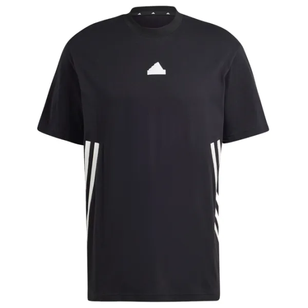 Tricou pentru bărbați Adidas M Fi 3S T 100% bumbac/ Black photo 1
