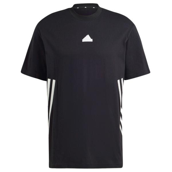 Tricou pentru bărbați Adidas M Fi 3S T 100% bumbac/ Black photo 1