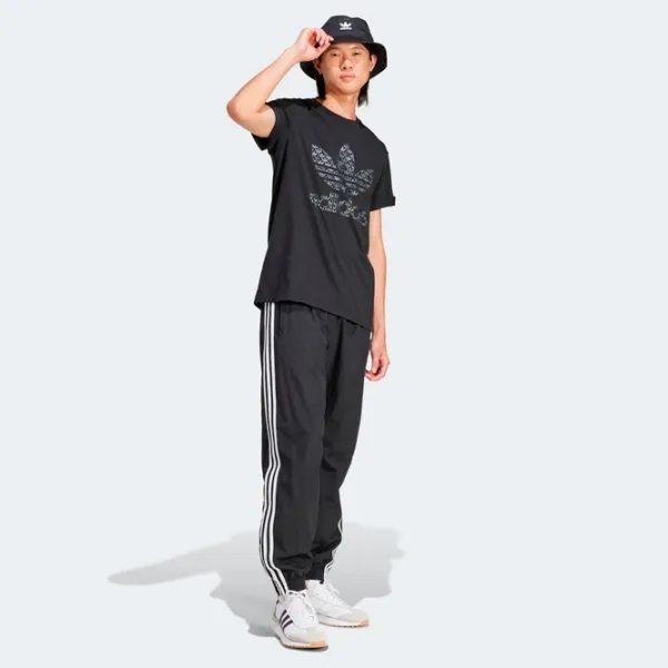 Футболка для мужчин Adidas Mono Tee 100% хлопок/ Black photo 4