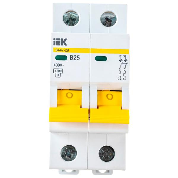 Автоматический выключатель IEK MVA20-2-025-B Модульная/ 25 A photo 3 Автоматический выключатель IEK MVA20-2-025-B Модульная/ 25 A photo 3