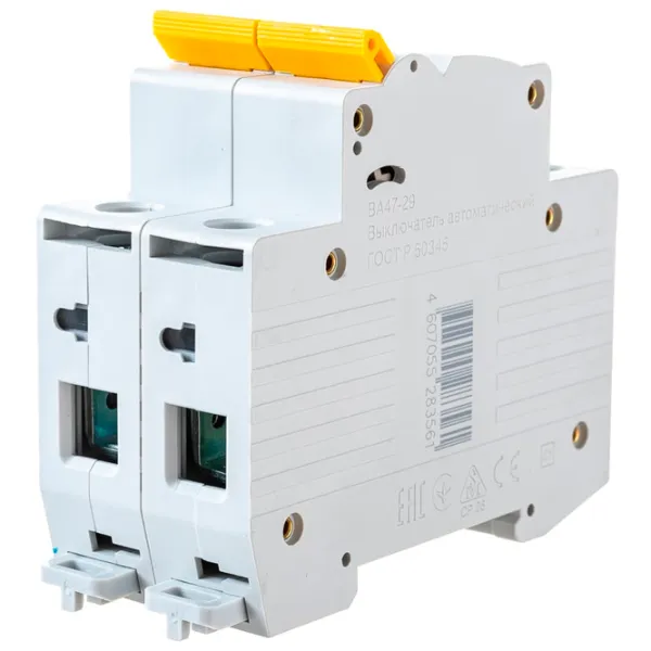 Автоматический выключатель IEK MVA20-2-025-B Модульная/ 25 A photo 5 Автоматический выключатель IEK MVA20-2-025-B Модульная/ 25 A photo 5