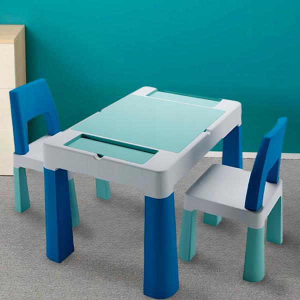 Set de mobilă pentru copii Teggi TI-011-173 Komplet Multifun Turquoise / unisex photo 3