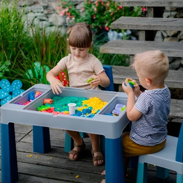 Set de mobilă pentru copii Teggi TI-011-173 Komplet Multifun Turquoise / unisex photo 4