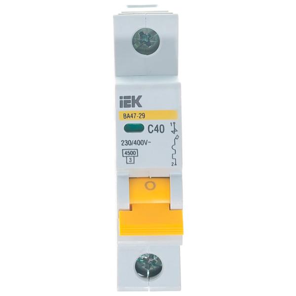 Автоматический выключатель IEK MVA20-1-040-С Модульная/ 40 A photo 4 Автоматический выключатель IEK MVA20-1-040-С Модульная/ 40 A photo 4