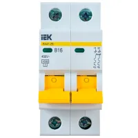 Автоматический выключатель IEK MVA20-2-016-B Модульная/ 16 A