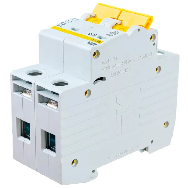 Автоматический выключатель IEK MVA20-2-016-B Модульная/ 16 A photo 4