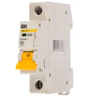 Автоматический выключатель IEK MVA20-1-040-B Модульная/ 40 A