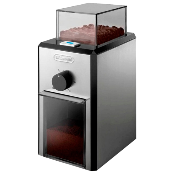 Râșniță de cafea DeLonghi KG89 Piatră de moară/ 120 g/ Silver photo 1