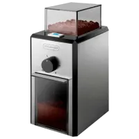 Кофемолка DeLonghi KG89 Жернова/ 120 г/ Серебристый