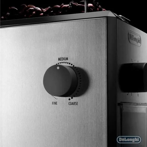 Râșniță de cafea DeLonghi KG89 Piatră de moară/ 120 g/ Silver photo 3