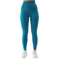 Colanți sport pentru femei 4F 4FWSS24TFTIF231 XS - S/ Turquoise