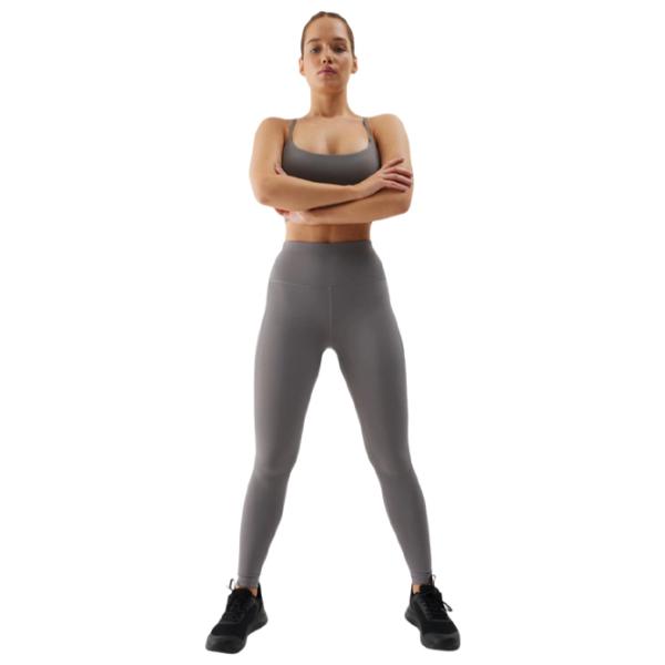 Colanți sport pentru femei 4F 4FWSS24TFTIF232 XS/ Gray photo 2