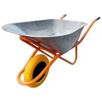 Тачка Классическая Technoworker VOR58606 120 л/ Серебристый