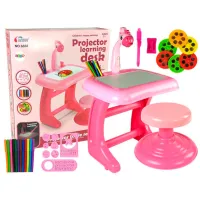 Set de mobilă pentru copii LeanToys Children's Happy Painting 9499 Pink / pentru fete photo 3